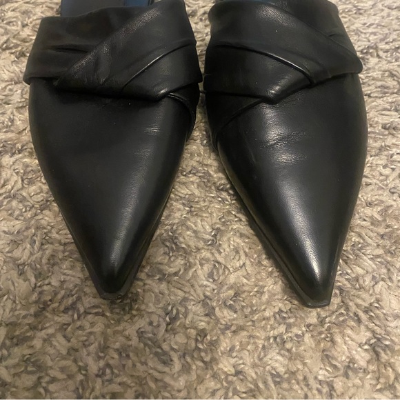 Via Spiga Black Birgit Slides - Picture 3 of 9